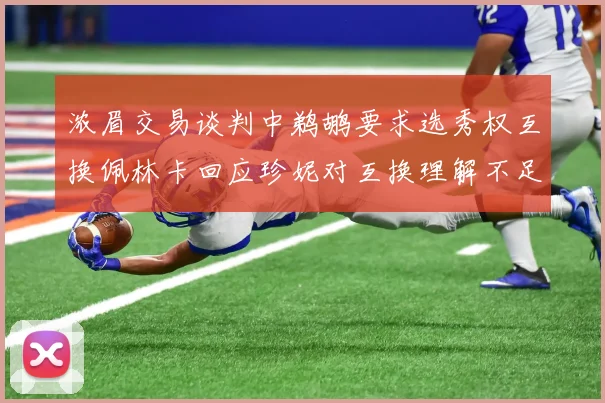 浓眉交易谈判中鹈鹕要求选秀权互换佩林卡回应珍妮对互换理解不足